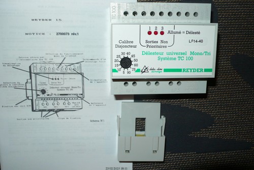 Contacteur delesteur mono - contacteur,