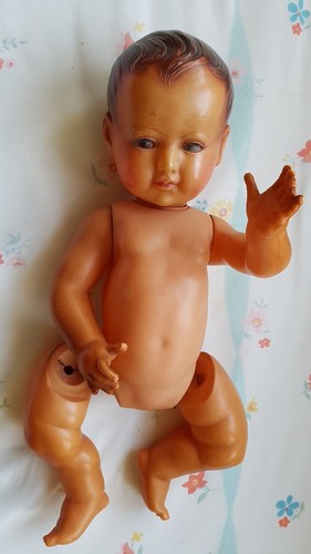 Ancien baigneur petit colin - baigneur/petit,
