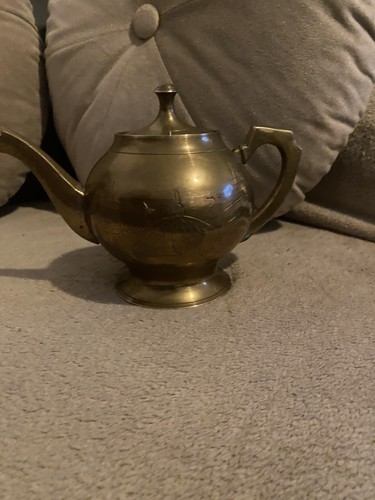 Théière marocaine ancienne - théière,