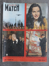 Paris Match n°1 ★ 25 mars 1949 ★ COLLECTOR ★ RARE