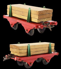 Train echelle wagon bois - train, o