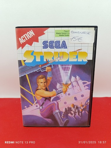 Strider jeu sega - strider, master