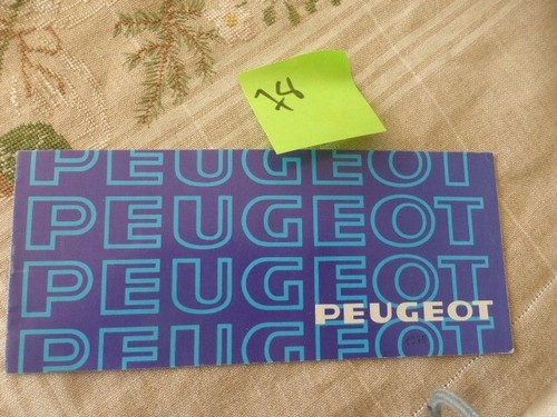 Catalogue peugeot 1978 sales - peugeot,