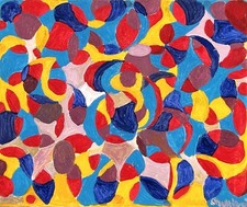 REGGIANI   SERGE    ACRYLIQUE  SUR TOILE