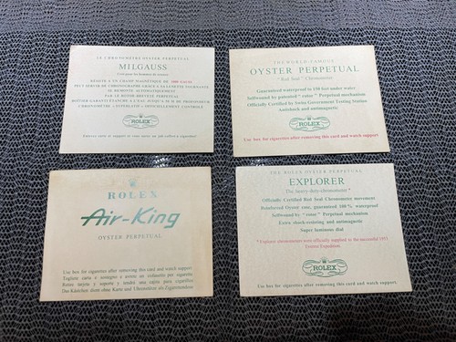 Cartes rolex milgauss - cartes,