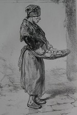 GAVARNI Lithographie originale