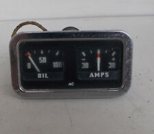 CADRAN AMPEREMETRE ET TEMPERATURE HUILE AMPS OIL VOITURE ANCIENNE