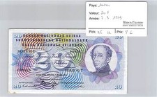 BILLET SUISSE - 20 FRANCS