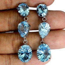 925 Argent Sterling Boucles