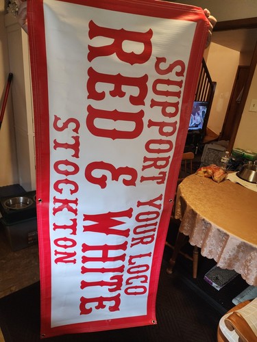 Hells angels support banner - hells,