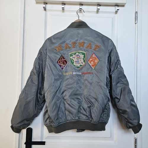 Blouson bomber vintage naf - vintage,