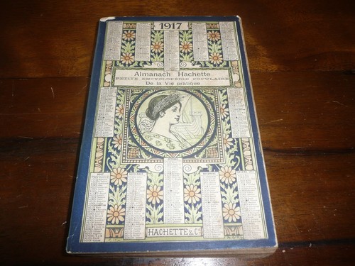Almanach hachette 1917 petite - almanach,