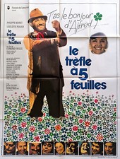 LE TRÈFLE À 5 FEUILLES/PHILIPPE NOIRET/LISELOTTE PULVER/AFFICHE CINÉMA 120X160