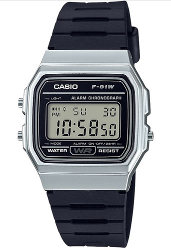 Casio 91wm 7ajh noir led - f-91wm-7ajh,