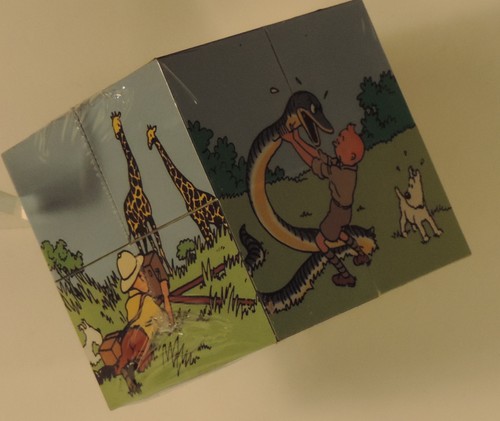 Tintin herge cube articule - tintin,