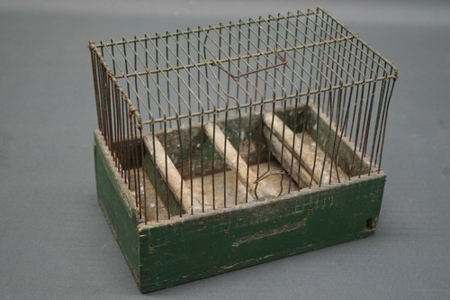 Cage oiseaux antique en - À,