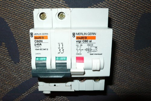 Disjoncteur differentiel 40a - disjoncteur,