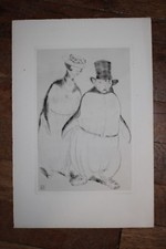 ✒ Louis JOU belle gravure