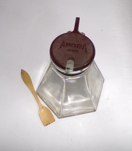 Ancien pot publicitaire - pot,