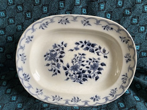 Ancien plat ovale villeroy - plat,
