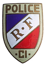 Insigne police ville - -,