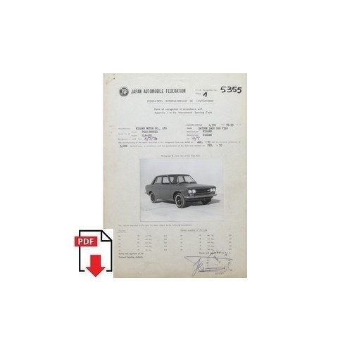 1970 nissan datsun 1600 sss - 1970,