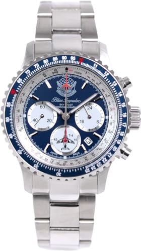 Montre chronographe blue - chronographe,