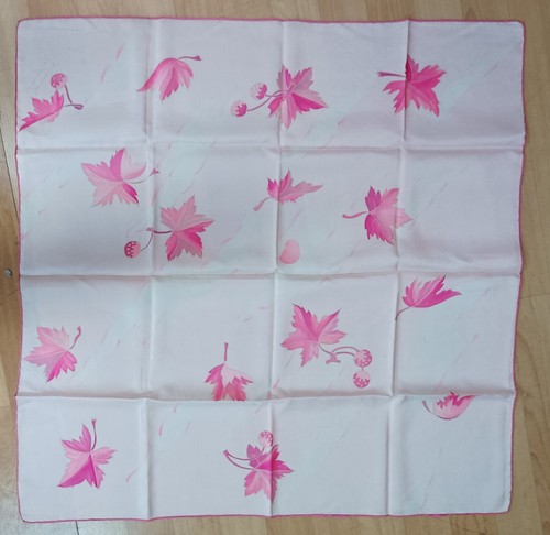 Foulard soie peint - foulard,