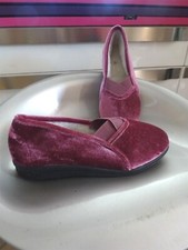 PANTOUFLE D'HIVER CHAUSSON FOURRURE DAXON TRES CONFORTABLE VIOLETTE T 38 NEUVE