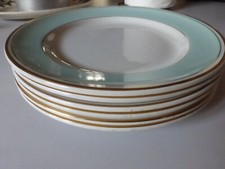 lot de 6 anciennes assiettes  plates  de Lunéville   Modèle LAKME