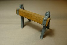 Echelle G, Butoir en bois et