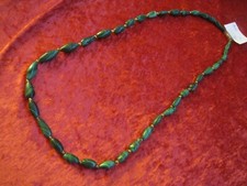 Collier VINTAGE en MALACHITE