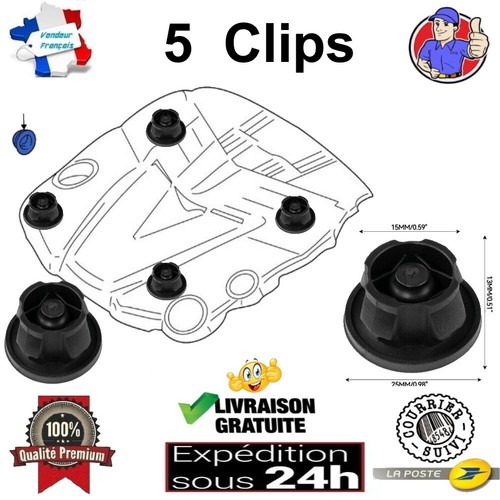 Clip fixation cache - 5,