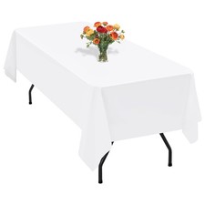 Nappe blanche en polyester