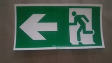1 X ÉTIQUETTE DE SIGNALISATION  POUR BAES LEGRAND SORTIE GAUCHE
