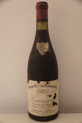Vin bourgogne pommard 1957 - vin,