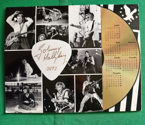 Calendrier johnny hallyday - "calendrier,