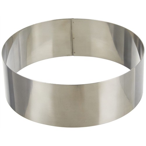 cercle tarte inox