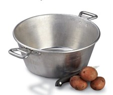 Cooking pot aluminum deep base - aluminum,