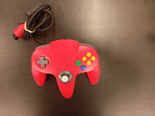 Manette rouge nintendo n64 - manette, 64