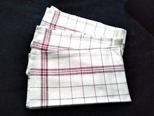 Lot de 3 torchons de cuisine 100% coton 60 x 70 cm