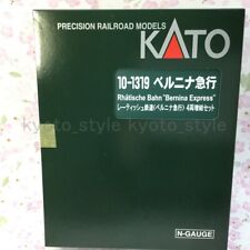 Kato Ngauge 10-1319 Rhaetian Chemin Bernina Express 4Car Set 65023 Japon Import