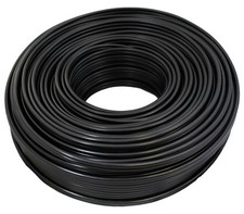 Câble 25 M 2x 4 MM² Noir -