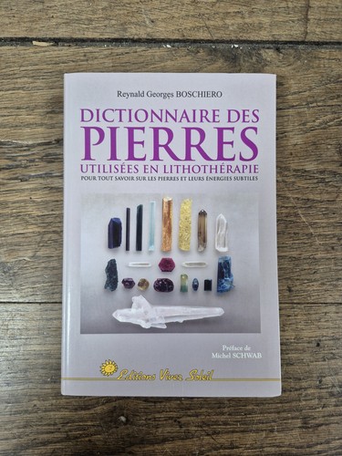 Livre dictionnaire des pierres - des,