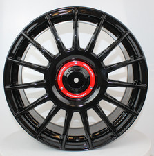 💥💥💥 Pack 4 jantes alu 7,5x17" 4x100 look OZ RACING NOIRE