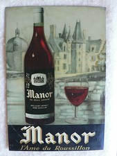 Glaçoïde publicitaire Manor