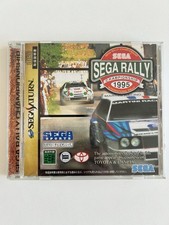 Sega Rally Sega Saturn Jap ( With Spine / Reg )
