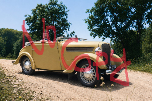 Rosengart cabriolet jolie - cabriolet,