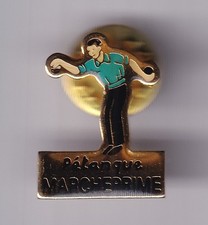 RARE PINS PIN'S .. SPORT PETANQUE JEUX DE BOULES CLUB AQUITAINE MARCHEPRIME ~GB