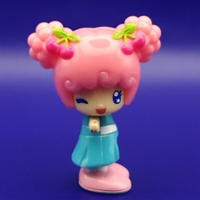 Mini figurine Cherry-chan Koeda-chan jouet de collection vintage Takara Tomy ...